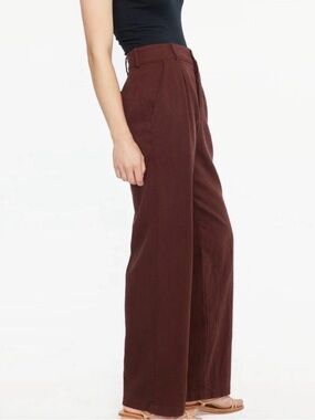 LACAUSA Brown Echo Trousers Size 6